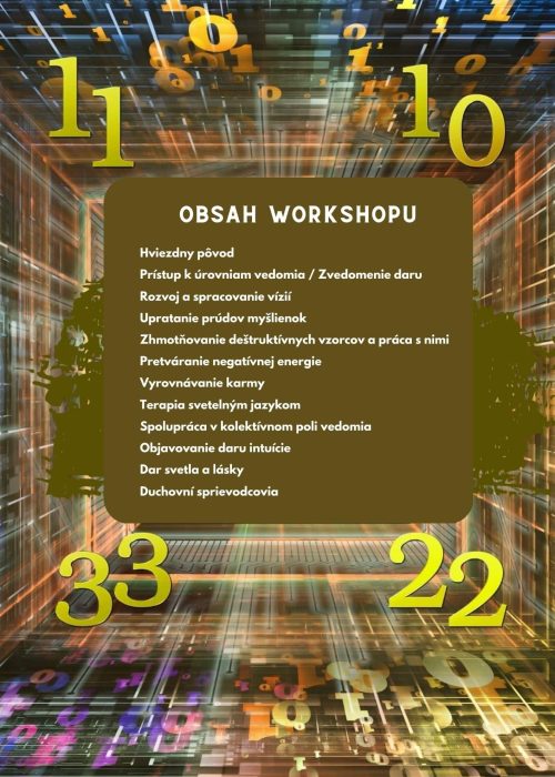 obsah workshopu